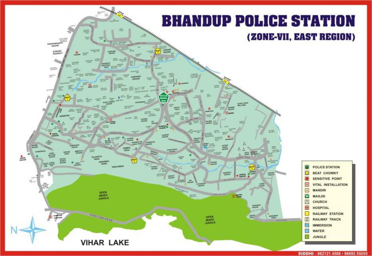 Mumbai Bhandup carte