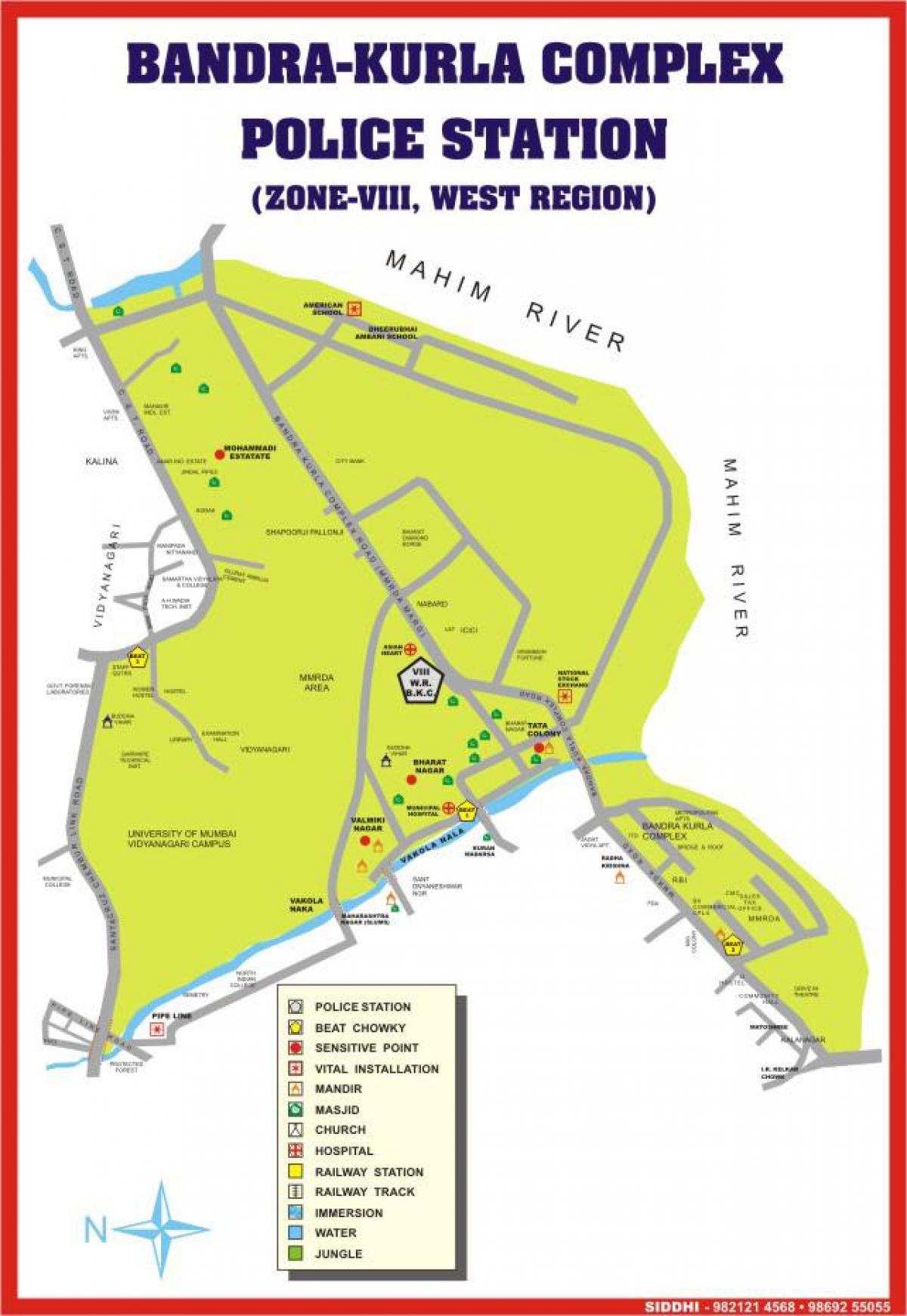Bandra Kurla Complex Carte 