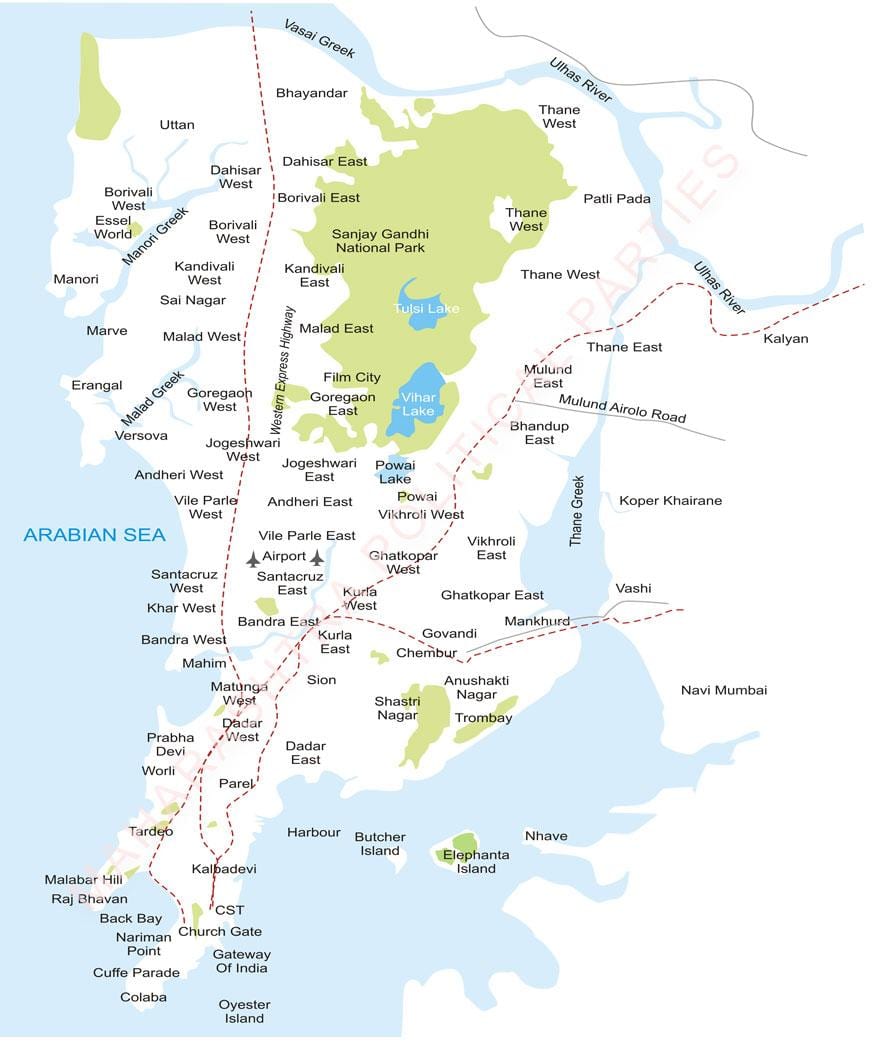 Bombay carte d'état